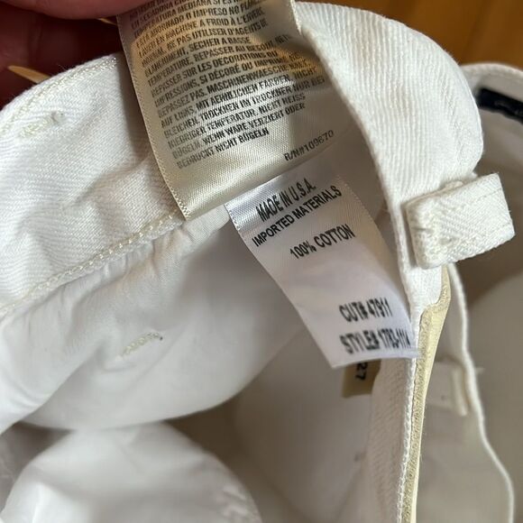 Citizens of Humanity White Nadia Lace-Up High-Rise Wide-Leg Jeans 27 - Picture 10 of 10